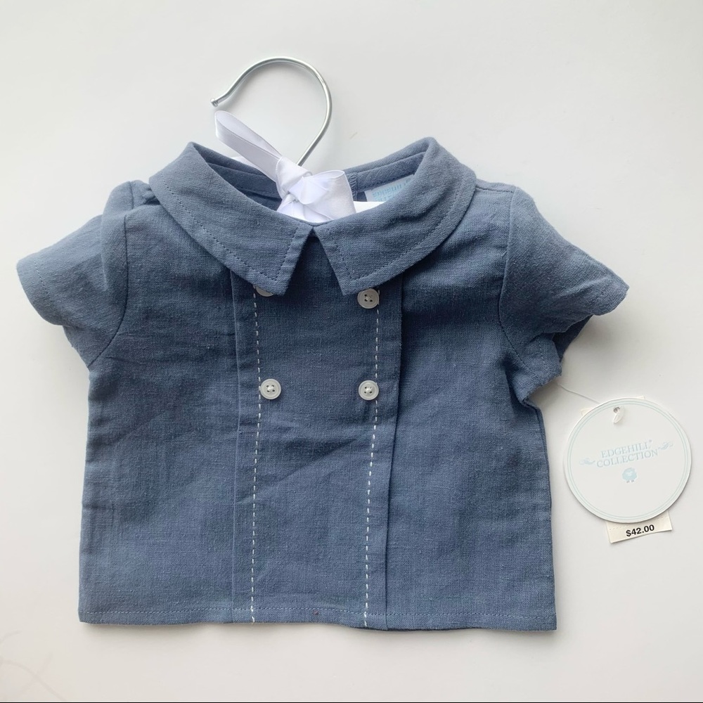 Edgehill Collection Navy Top